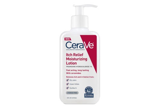 CeraVe Itch Relief Moisturizing Lotion 8 oz With Pramoxine Hydrochloride.
